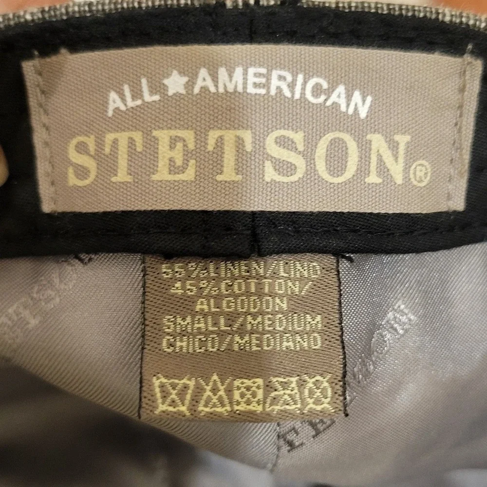 Stetson Mens Grey Plaid Flat Cap Driver Newsboy Hat Peaky Blinders Thomas Shelby